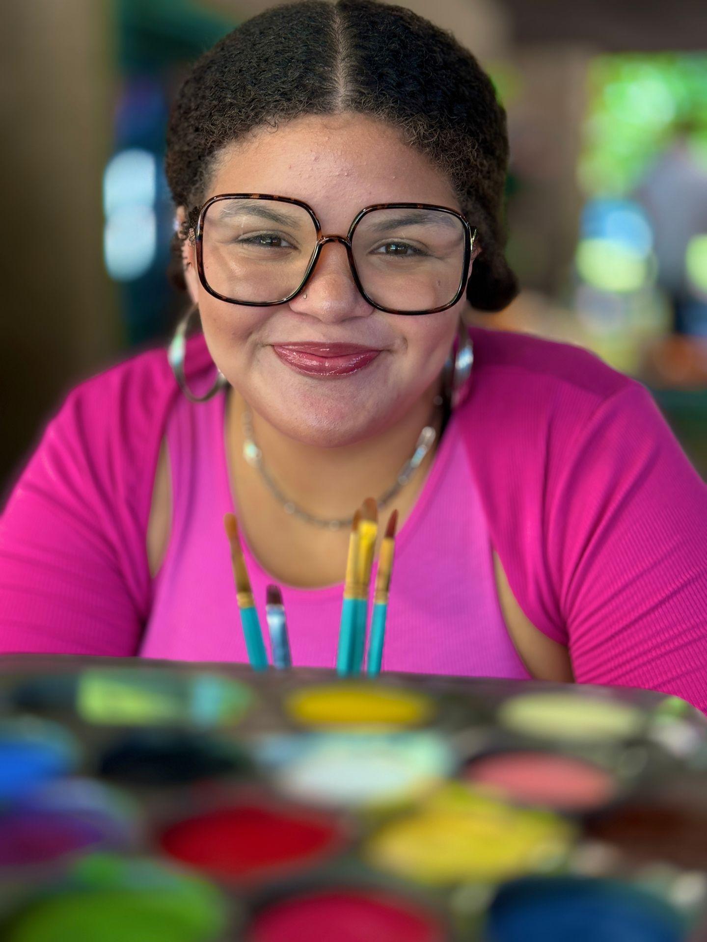 Jazmyn creates a unique, interactive experience by combining beautiful face painting with her soulful singing. Not only does she have a regular playlist, but she also takes special requests for custom songs, making each child feel extra special. 